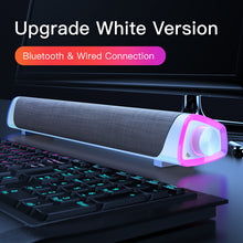 Load image into Gallery viewer, 4D Computer Speaker Bar Stereo Sound subwoofer Bluetooth Speaker For Macbook Laptop Notebook PC Music Player Wired Loudspeaker-Phones & Accessories-Homeoption Store
