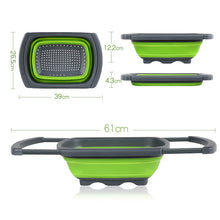 Load image into Gallery viewer, Collapsible draining cutting board-Home & Personal-Homeoption Store
