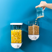 Load image into Gallery viewer, Kitchen Food Storage Easy Press Container Cereal Dispenser Wall Mounted Food Storage Box-Home & Personal-Homeoption Store