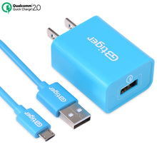 Load image into Gallery viewer, GBTIGER Qualcomm Certificated QC 2.0 Charger Single Output-Fast Chargers-Homeoption Store