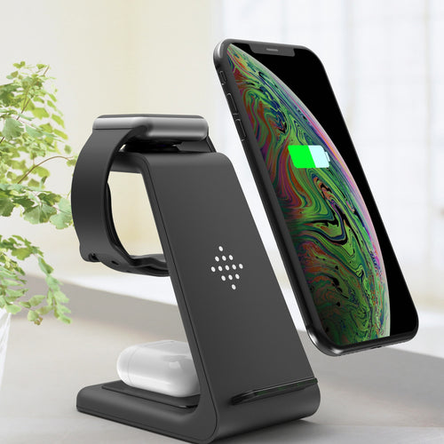 3-in-1 Stand Wireless Charger-Phones & Accessories-Homeoption Store