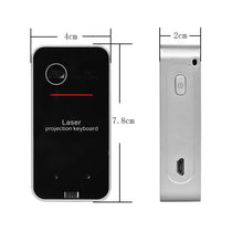 Load image into Gallery viewer, Bluetooth Wireless Laser Keyboard-Phones & Accessories-Homeoption Store