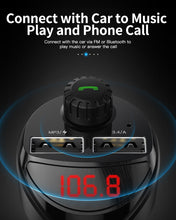 Load image into Gallery viewer, Dual USB Car Phone Bluetooth Charger-Phones & Accessories-Homeoption Store