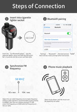 Load image into Gallery viewer, Dual USB Car Phone Bluetooth Charger-Phones & Accessories-Homeoption Store