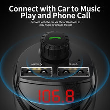 Load image into Gallery viewer, Dual USB Car Phone Bluetooth Charger-Phones & Accessories-Homeoption Store