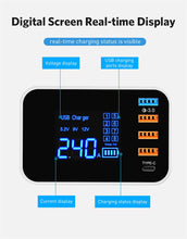 Load image into Gallery viewer, Wireless USB Charger 5 Ports LED Display-Phones & Accessories-Homeoption Store