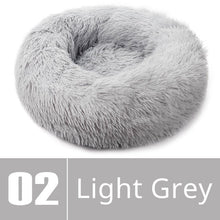 Load image into Gallery viewer, Round Plush Pet Bed House-Home & Personal-Homeoption Store