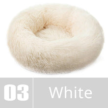 Load image into Gallery viewer, Round Plush Pet Bed House-Home & Personal-Homeoption Store