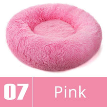Load image into Gallery viewer, Round Plush Pet Bed House-Home & Personal-Homeoption Store