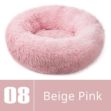 Load image into Gallery viewer, Round Plush Pet Bed House-Home & Personal-Homeoption Store