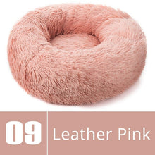 Load image into Gallery viewer, Round Plush Pet Bed House-Home & Personal-Homeoption Store