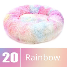 Load image into Gallery viewer, Round Plush Pet Bed House-Home & Personal-Homeoption Store