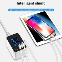 Load image into Gallery viewer, Wireless USB Charger 5 Ports LED Display-Phones & Accessories-Homeoption Store