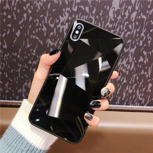 Luxury 3D Diamond Texture Case-Phones & Accessories-Homeoption Store