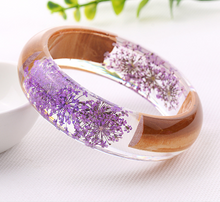 Load image into Gallery viewer, Resin Dried Flower Bracelet-Home &amp; Personal-Homeoption Store