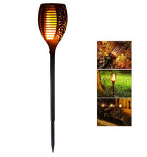 Load image into Gallery viewer, Solar Flame Flickering Garden Led Light Ip65 Outdoor Solar Tiki Torch Light Spotlights Landscape Decoration Led Lamp-Home &amp; Garden-Homeoption Store