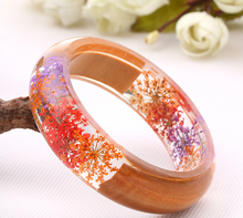Load image into Gallery viewer, Resin Dried Flower Bracelet-Home &amp; Personal-Homeoption Store