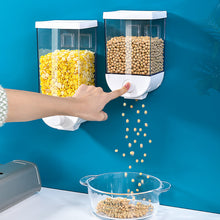 Load image into Gallery viewer, Kitchen Food Storage Easy Press Container Cereal Dispenser Wall Mounted Food Storage Box-Home &amp; Personal-Homeoption Store