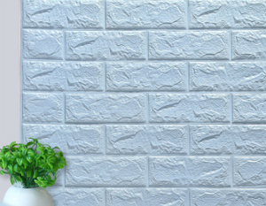 Self-adhesive wallpaper waterproof anti-collision background wall brick wallpaper 3d solid wall stickers soft bag-Home & Personal-Homeoption Store