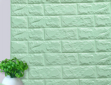 Load image into Gallery viewer, Self-adhesive wallpaper waterproof anti-collision background wall brick wallpaper 3d solid wall stickers soft bag-Home &amp; Personal-Homeoption Store
