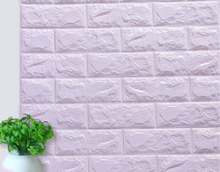 Load image into Gallery viewer, Self-adhesive wallpaper waterproof anti-collision background wall brick wallpaper 3d solid wall stickers soft bag-Home &amp; Personal-Homeoption Store