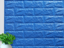 Load image into Gallery viewer, Self-adhesive wallpaper waterproof anti-collision background wall brick wallpaper 3d solid wall stickers soft bag-Home &amp; Personal-Homeoption Store