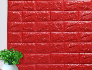 Self-adhesive wallpaper waterproof anti-collision background wall brick wallpaper 3d solid wall stickers soft bag-Home & Personal-Homeoption Store