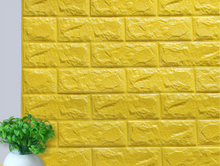 Load image into Gallery viewer, Self-adhesive wallpaper waterproof anti-collision background wall brick wallpaper 3d solid wall stickers soft bag-Home &amp; Personal-Homeoption Store