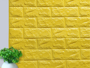 Self-adhesive wallpaper waterproof anti-collision background wall brick wallpaper 3d solid wall stickers soft bag-Home & Personal-Homeoption Store