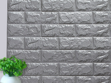 Load image into Gallery viewer, Self-adhesive wallpaper waterproof anti-collision background wall brick wallpaper 3d solid wall stickers soft bag-Home &amp; Personal-Homeoption Store