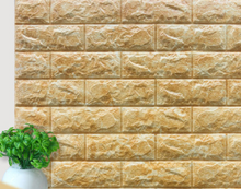 Load image into Gallery viewer, Self-adhesive wallpaper waterproof anti-collision background wall brick wallpaper 3d solid wall stickers soft bag-Home &amp; Personal-Homeoption Store