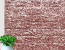 Load image into Gallery viewer, Self-adhesive wallpaper waterproof anti-collision background wall brick wallpaper 3d solid wall stickers soft bag-Home &amp; Personal-Homeoption Store