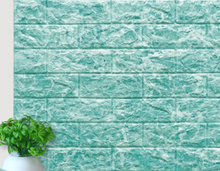Load image into Gallery viewer, Self-adhesive wallpaper waterproof anti-collision background wall brick wallpaper 3d solid wall stickers soft bag-Home &amp; Personal-Homeoption Store