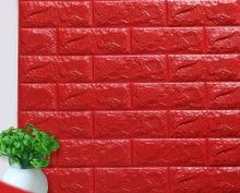 Load image into Gallery viewer, Self-adhesive wallpaper waterproof anti-collision background wall brick wallpaper 3d solid wall stickers soft bag-Home &amp; Personal-Homeoption Store