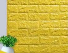 Load image into Gallery viewer, Self-adhesive wallpaper waterproof anti-collision background wall brick wallpaper 3d solid wall stickers soft bag-Home &amp; Personal-Homeoption Store