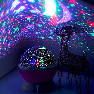 Rotating Projector Lamp for Kids Bedroom-Home & Personal-Homeoption Store