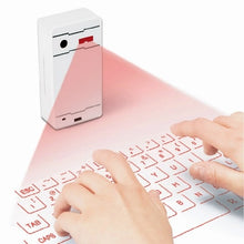 Load image into Gallery viewer, Laser laser projection virtual concept Bluetooth keyboard mobile phone tablet PC mobile phone portable keyboard-Home &amp; Personal-Homeoption Store