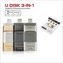 Load image into Gallery viewer, USB Drive for iPhone, iPad &amp; Android-Phones &amp; Accessories-Homeoption Store