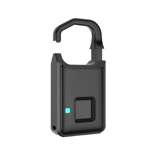 Fingerprint padlock smart lock anti-theft door lock outdoor door padlock luggage lock P4 fingerprint padlock-Home & Garden-Homeoption Store