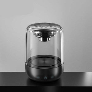 Mini bluetooth speaker, C7 crystal glass with LED-Home & Personal-Homeoption Store