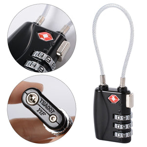 Suitcase Travel Cable Lock-Security-Homeoption Store