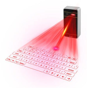 Laser laser projection virtual concept Bluetooth keyboard mobile phone tablet PC mobile phone portable keyboard-Home & Personal-Homeoption Store