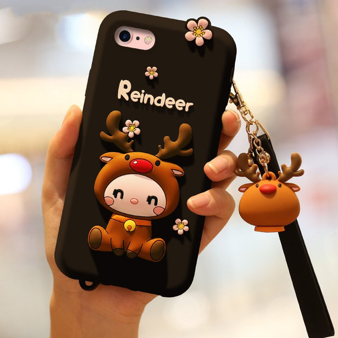 Cute elk phone case-Phones & Accessories-Homeoption Store