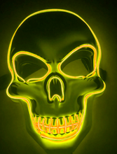 Load image into Gallery viewer, Halloween Skeleton Mask LED Glow Scary Mask-Home &amp; Personal-Homeoption Store