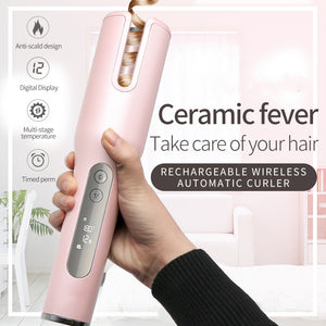 Wireless Automatic Curler USB, Anti-perm Curler-Beauty-Homeoption Store