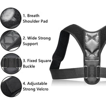 Load image into Gallery viewer, Aptoco Adjustable Back Posture Corrector-Homeoption Store