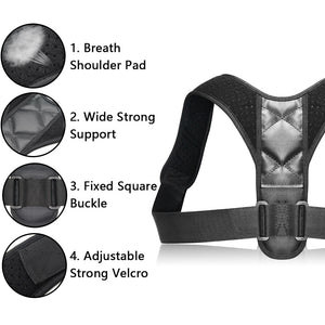 Aptoco Adjustable Back Posture Corrector-Homeoption Store