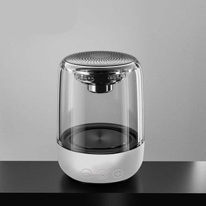 Mini bluetooth speaker, C7 crystal glass with LED-Home & Personal-Homeoption Store