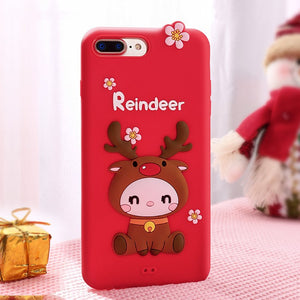 Cute elk phone case-Phones & Accessories-Homeoption Store