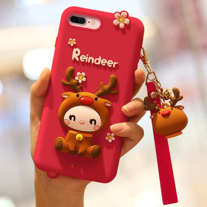 Cute elk phone case-Phones & Accessories-Homeoption Store